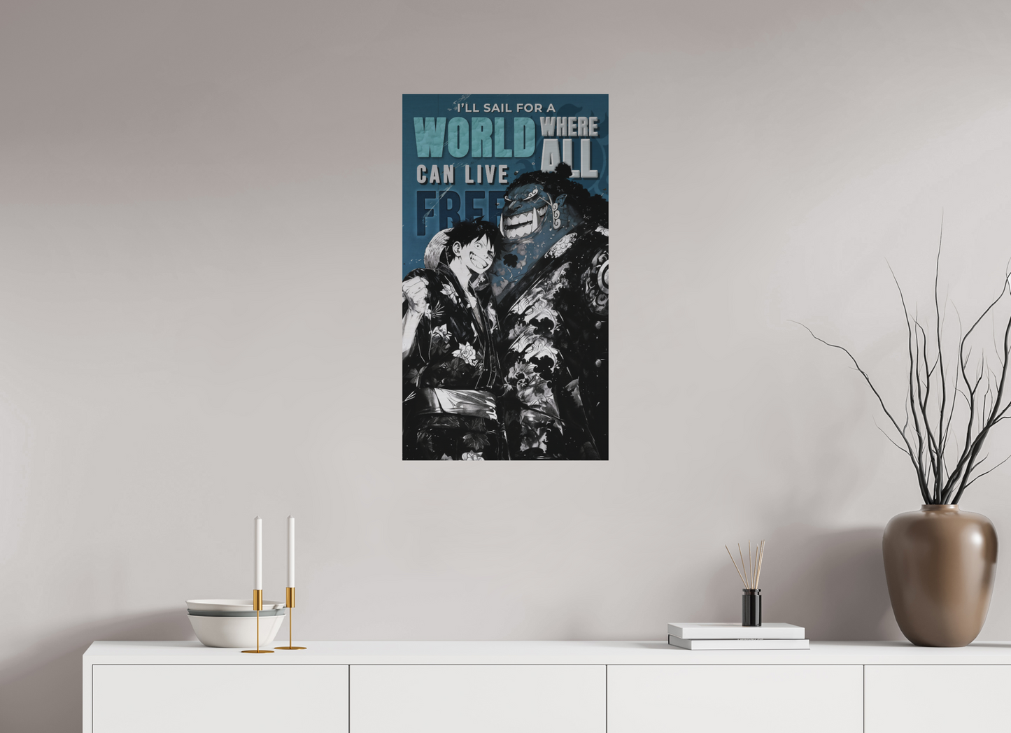 Under the Straw Hat – Jinbe Print (Limited Series)