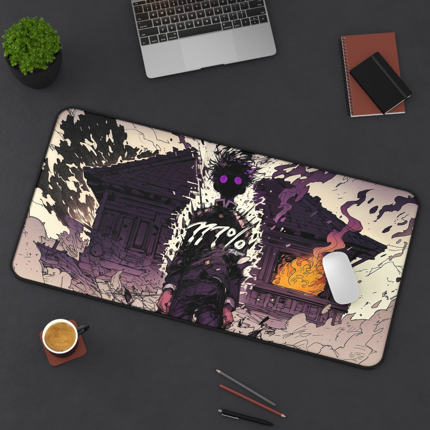 DESK MAT - AURA MONSTERS - Mob | Mob Psycho 100