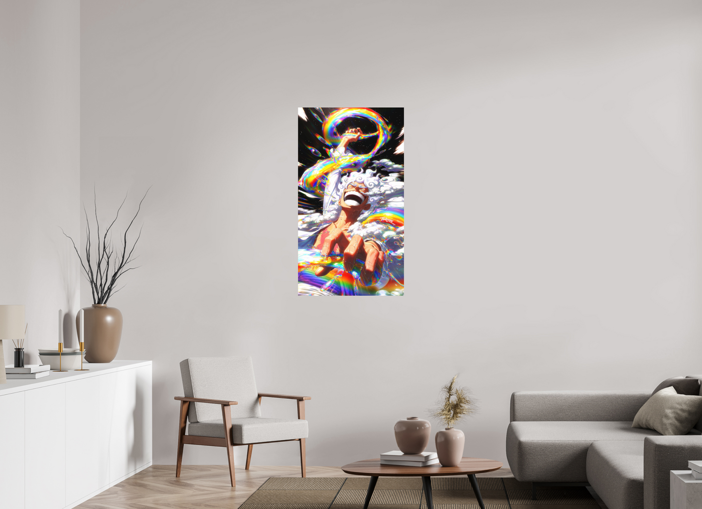 63 x 112 cm, Alu Standard ASTRAL SPECTRUM - Monkey D. Luffy | One Piece