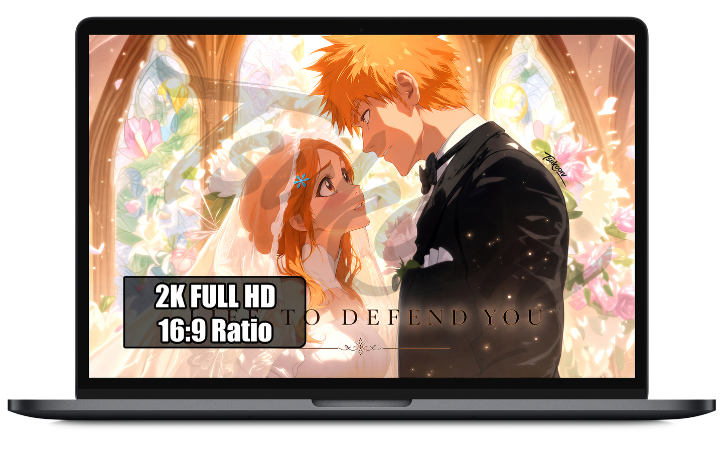Orihime and Ichigo Life To Defend You wallpaper