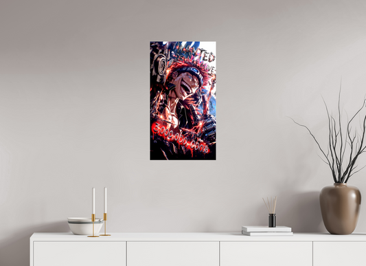 40 x 71,7 cm, PAPER PRINT WANTED - EUSTASS 'CAPTAIN' KIDD