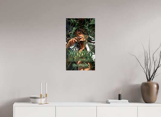 40 x 71,7 cm, PAPER PRINT WANTED - AMARAKI 'RYOKYGYÛ'