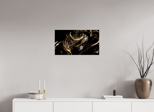 64 x 36 cm, PAPER PRINT MASQUERADE - SIR CROCODILE