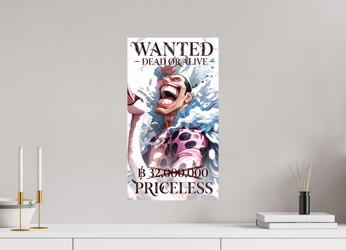 30 x 53,8 cm, PAPER PRINT WANTED - BON CLAY