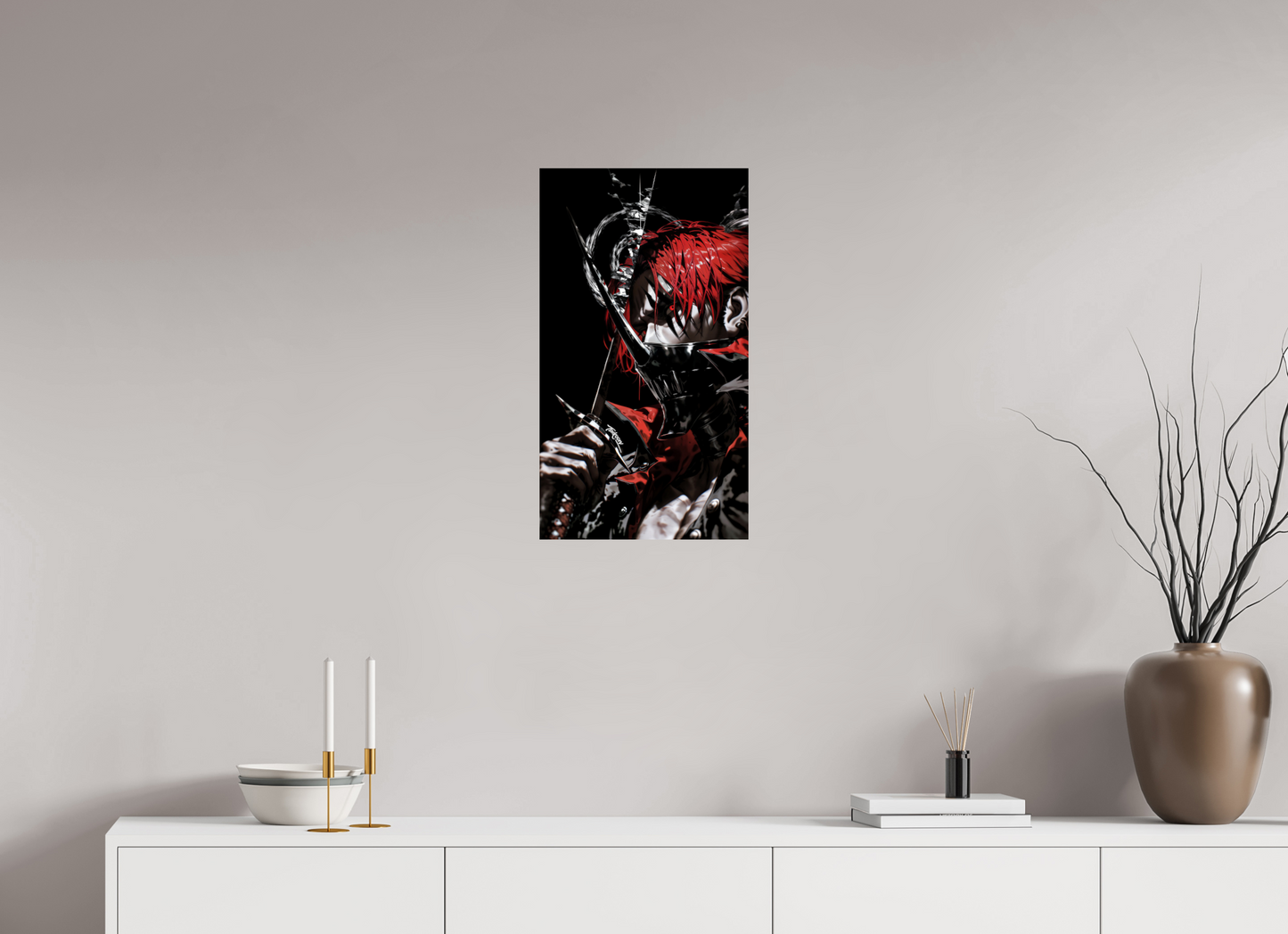 36 x 64 cm, PAPER PRINT MASQUERADE - SHANKS
