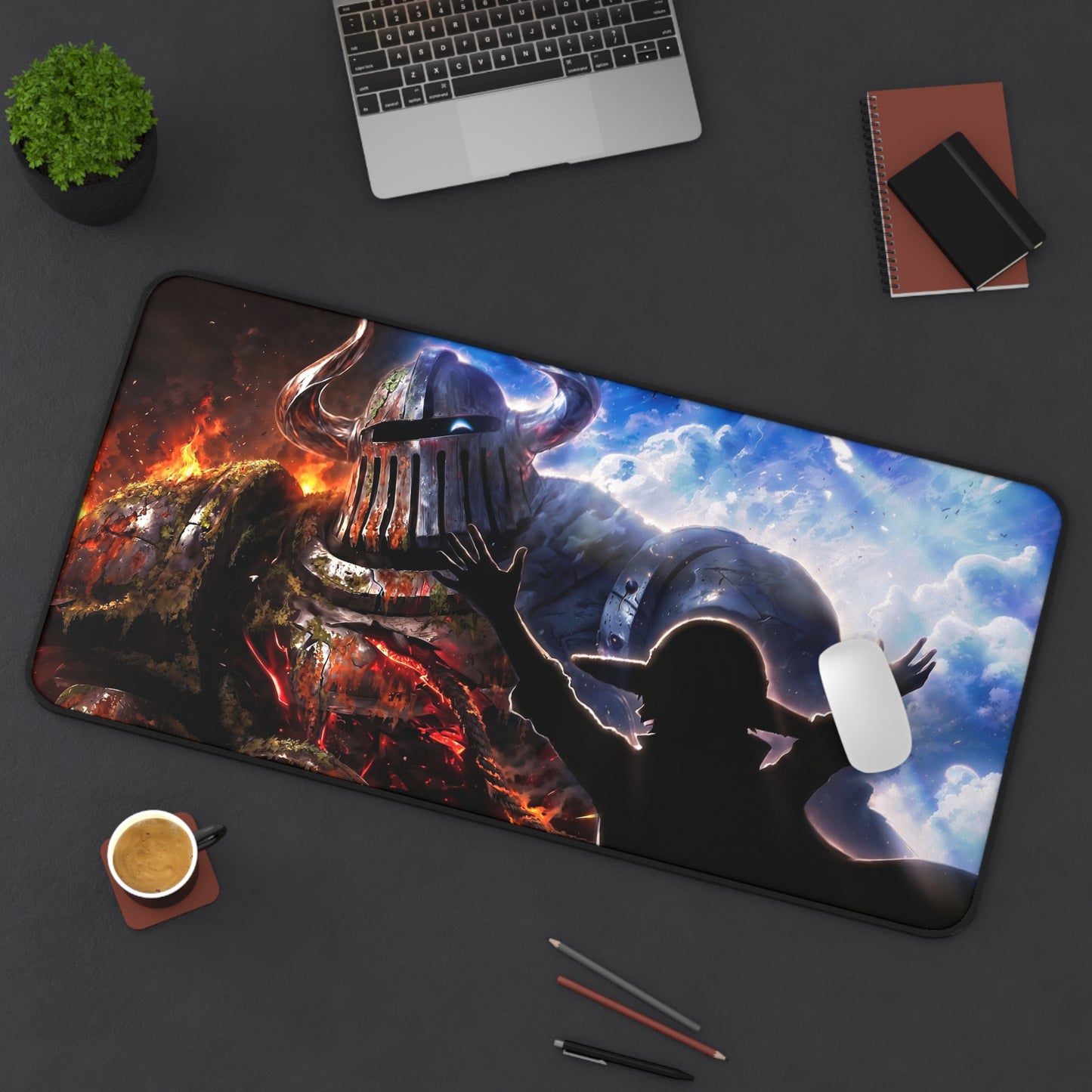 Emet and Joyboy Desk Mat Alt —  One Piece Gaming Mousepad