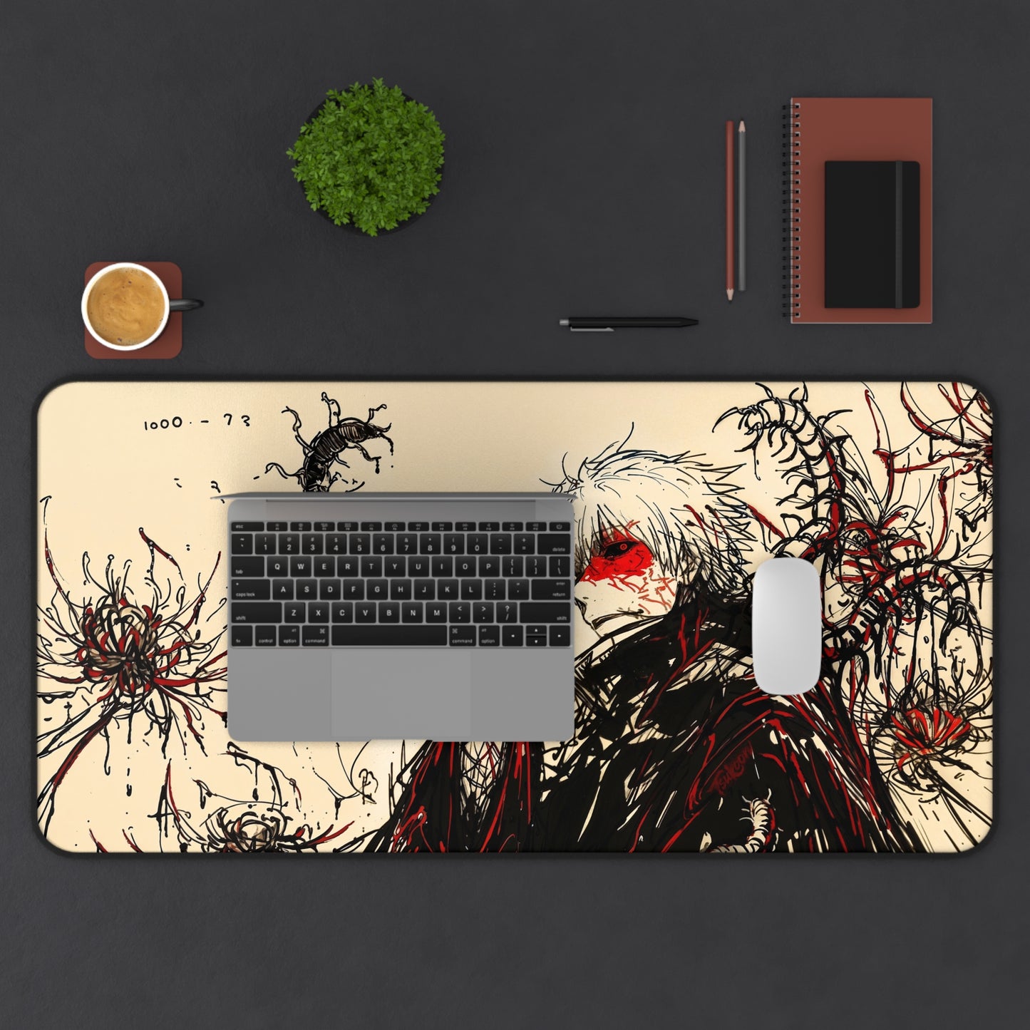 DESK MAT - AURA MONSTERS - Kaneki | Tokyo Ghoul