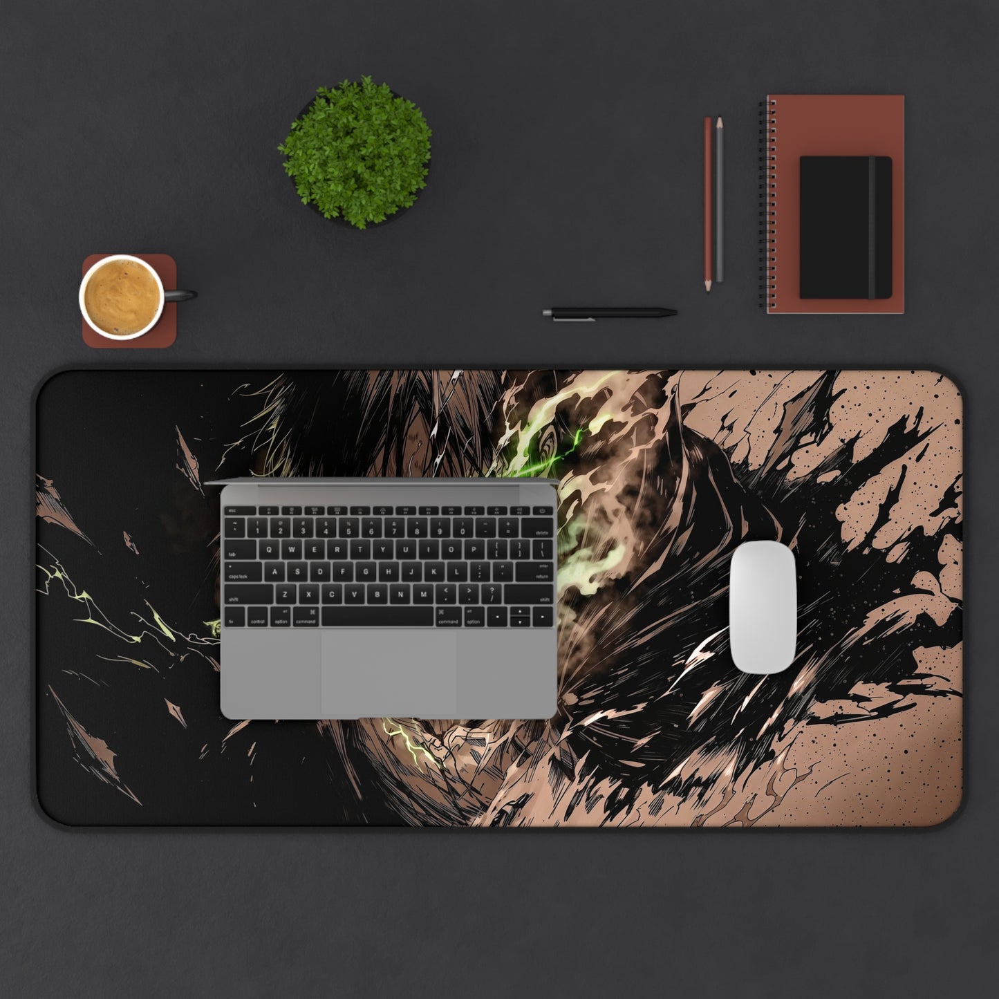 DESK MAT - AURA MONSTERS - Eren | Attack on Titan