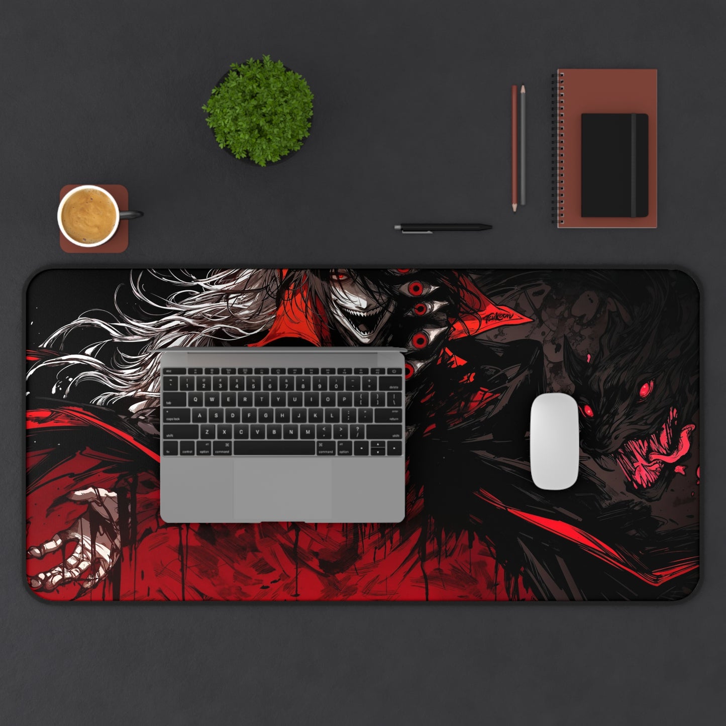 DESK MAT - AURA MONSTERS - Alucard | Hellsing