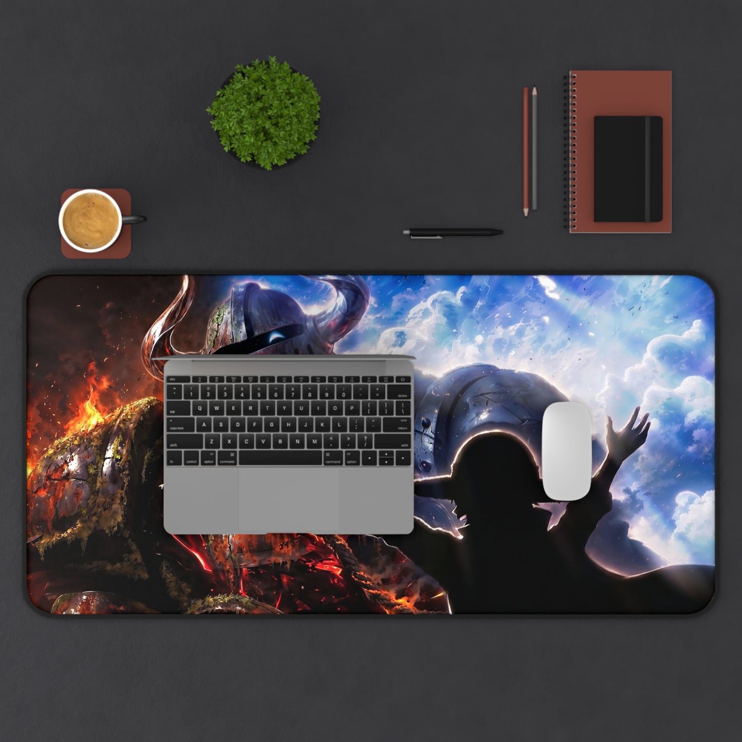 Emet and Joyboy Desk Mat Alt —  One Piece Gaming Mousepad