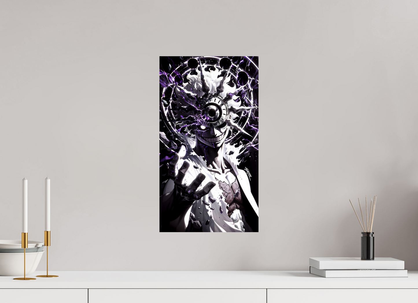 27 x 48 cm, PAPER PRINT MASQUERADE - MONKEY D. LUFFY