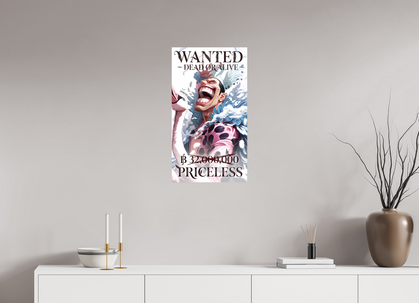 40 x 71,7 cm, PAPER PRINT WANTED - BON CLAY