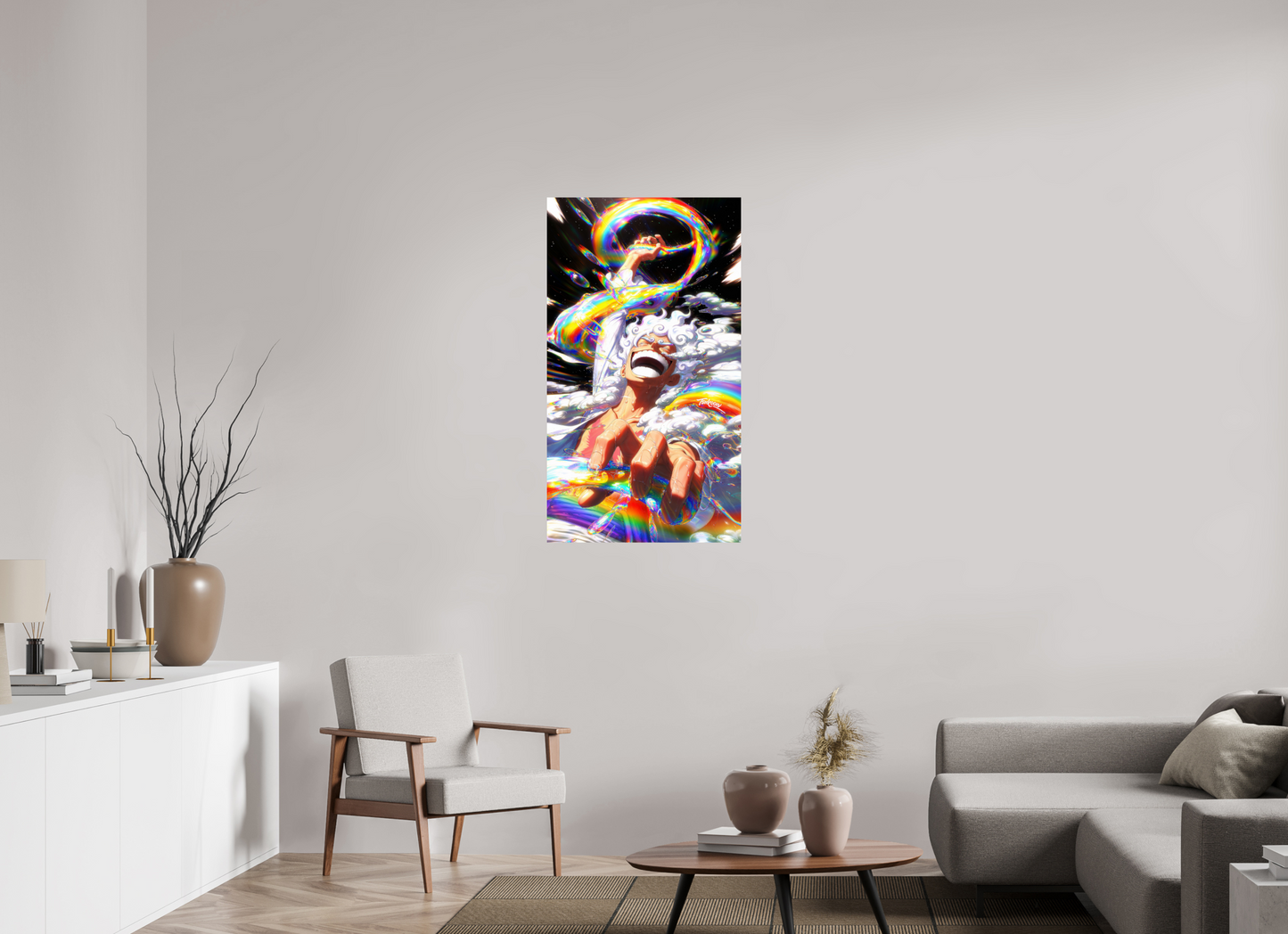 63 x 112 cm, PAPER PRINT ASTRAL SPECTRUM - Monkey D. Luffy | One Piece