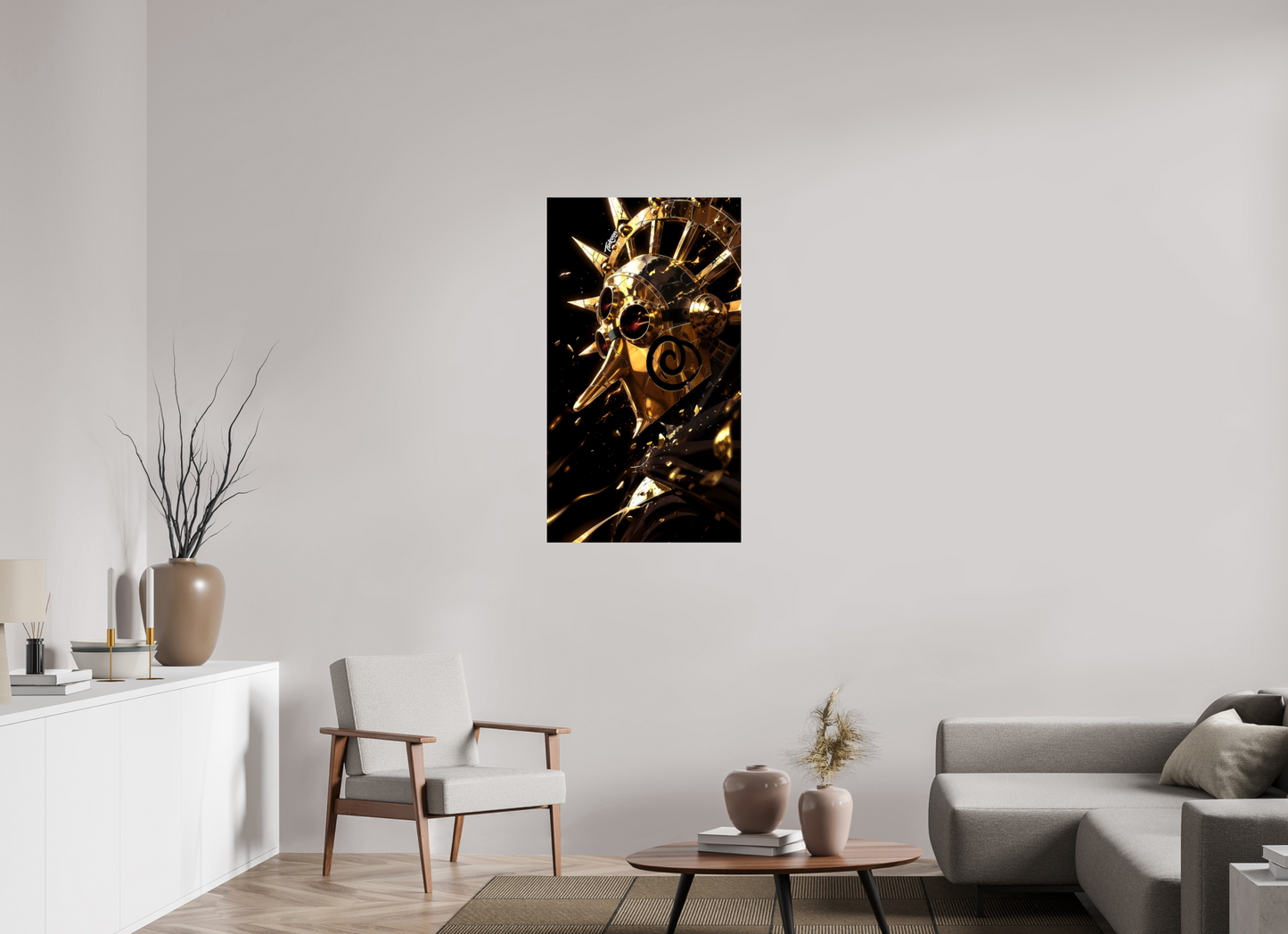 63 x 112 cm, PAPER PRINT MASQUERADE - SOGEKING