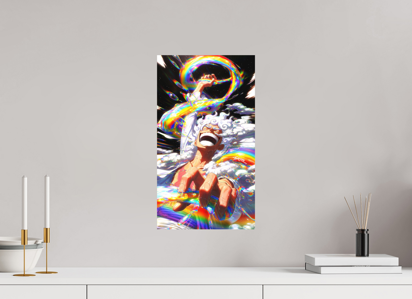 27 x 48 cm, Alu Standard ASTRAL SPECTRUM - Monkey D. Luffy | One Piece