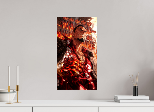 30 x 53,8 cm, PAPER PRINT WANTED - SAKAZUKI 'AKAINU'
