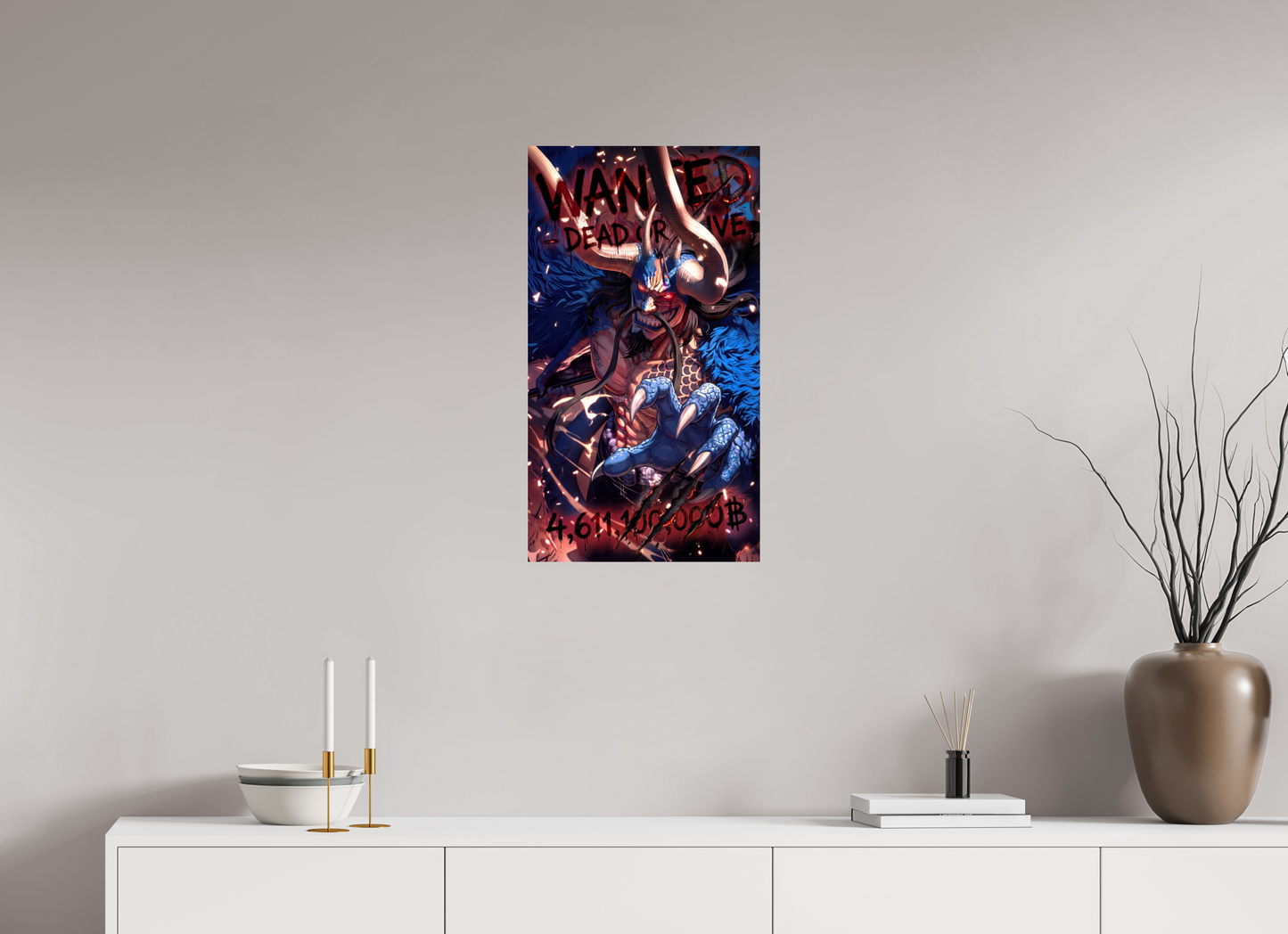 40 x 71,7 cm, PAPER PRINT WANTED - KAIDO
