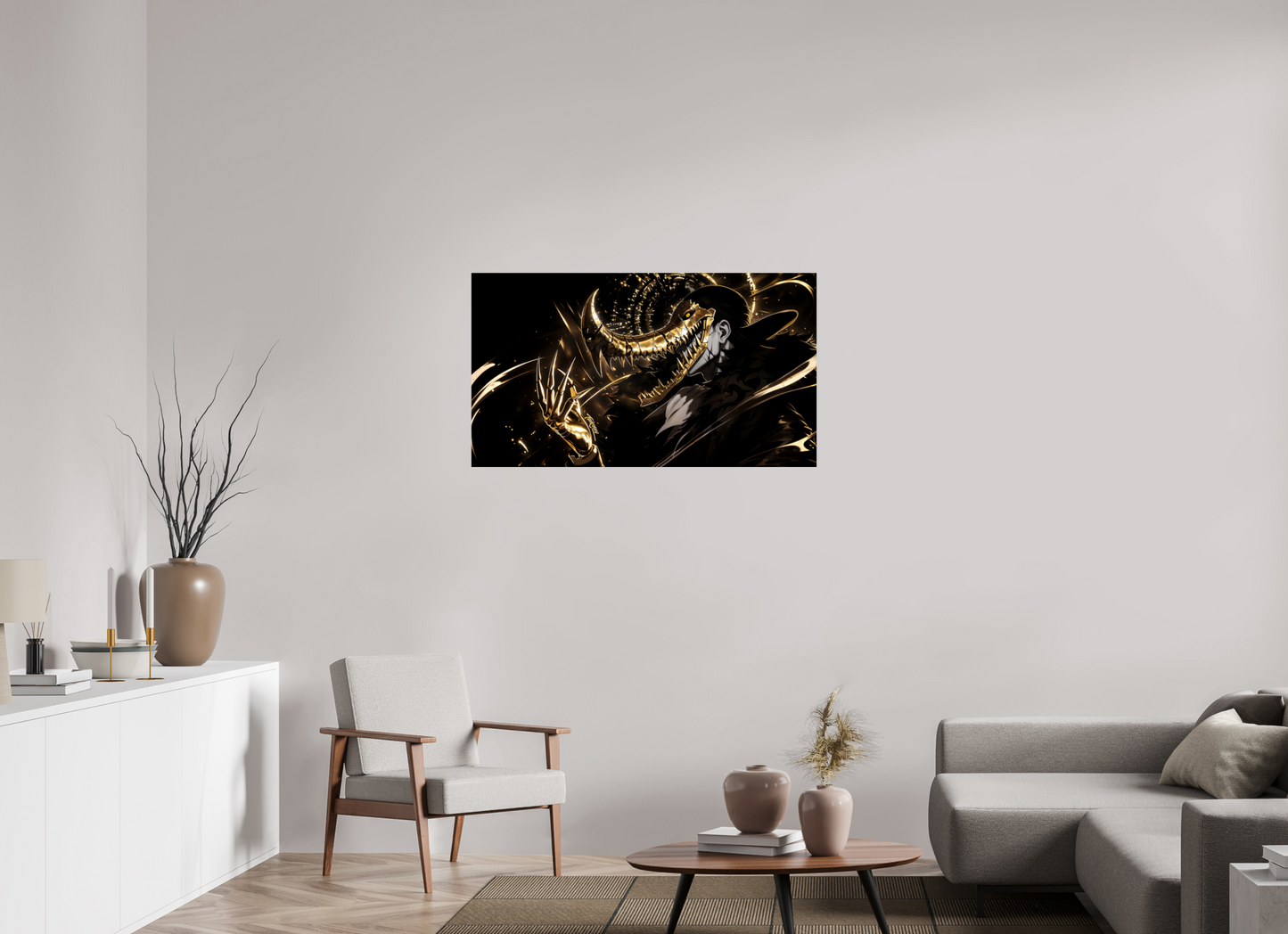 112 x 63 cm, PAPER PRINT MASQUERADE - SIR CROCODILE