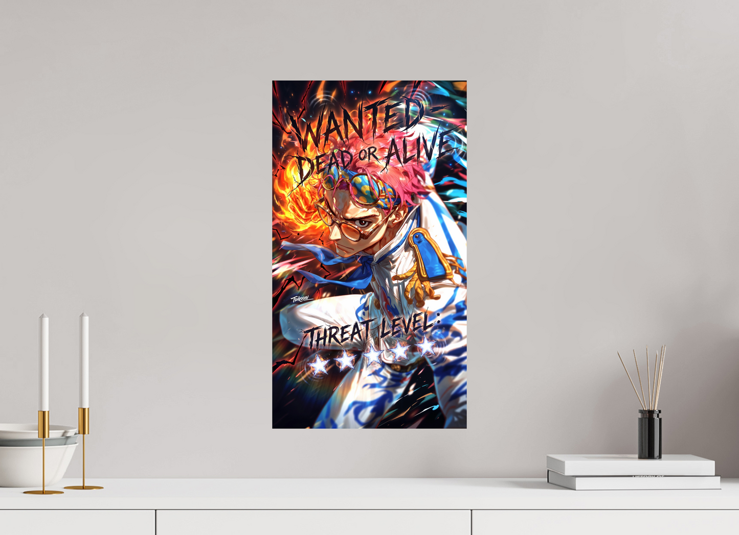 30 x 53,8 cm, PAPER PRINT WANTED - KOBY