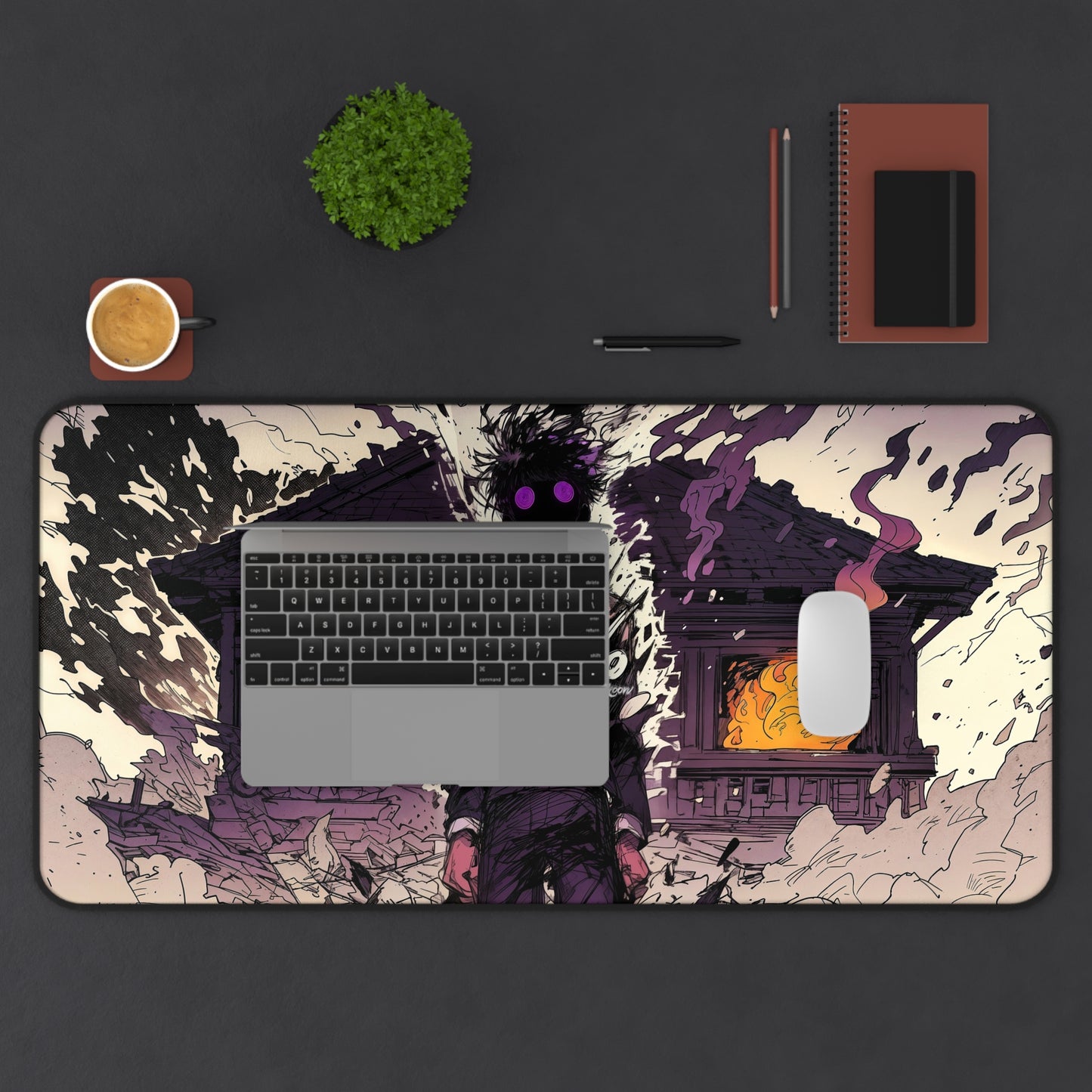 DESK MAT - AURA MONSTERS - Mob | Mob Psycho 100