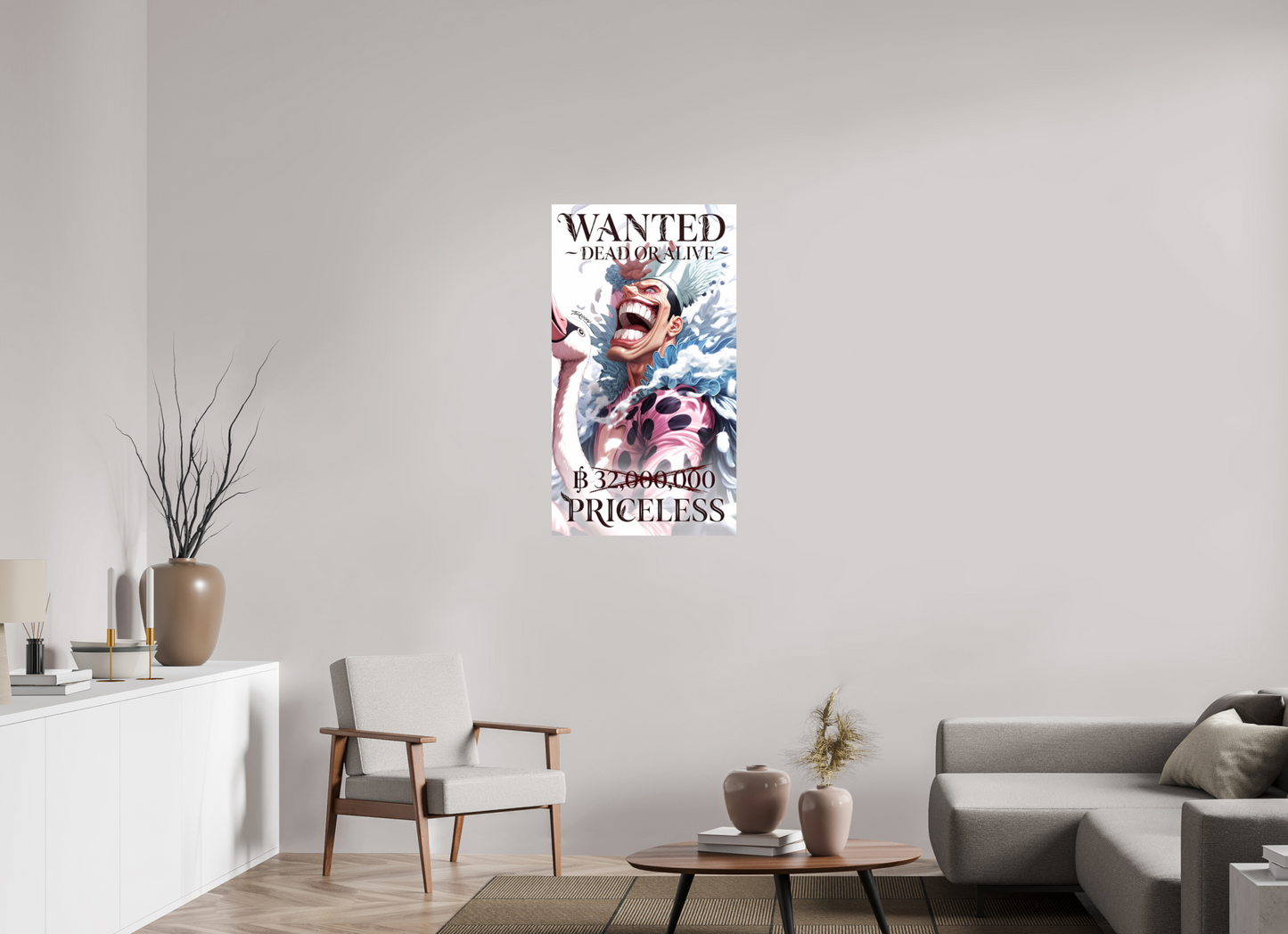 60 x 107,5 cm, PAPER PRINT WANTED - BON CLAY