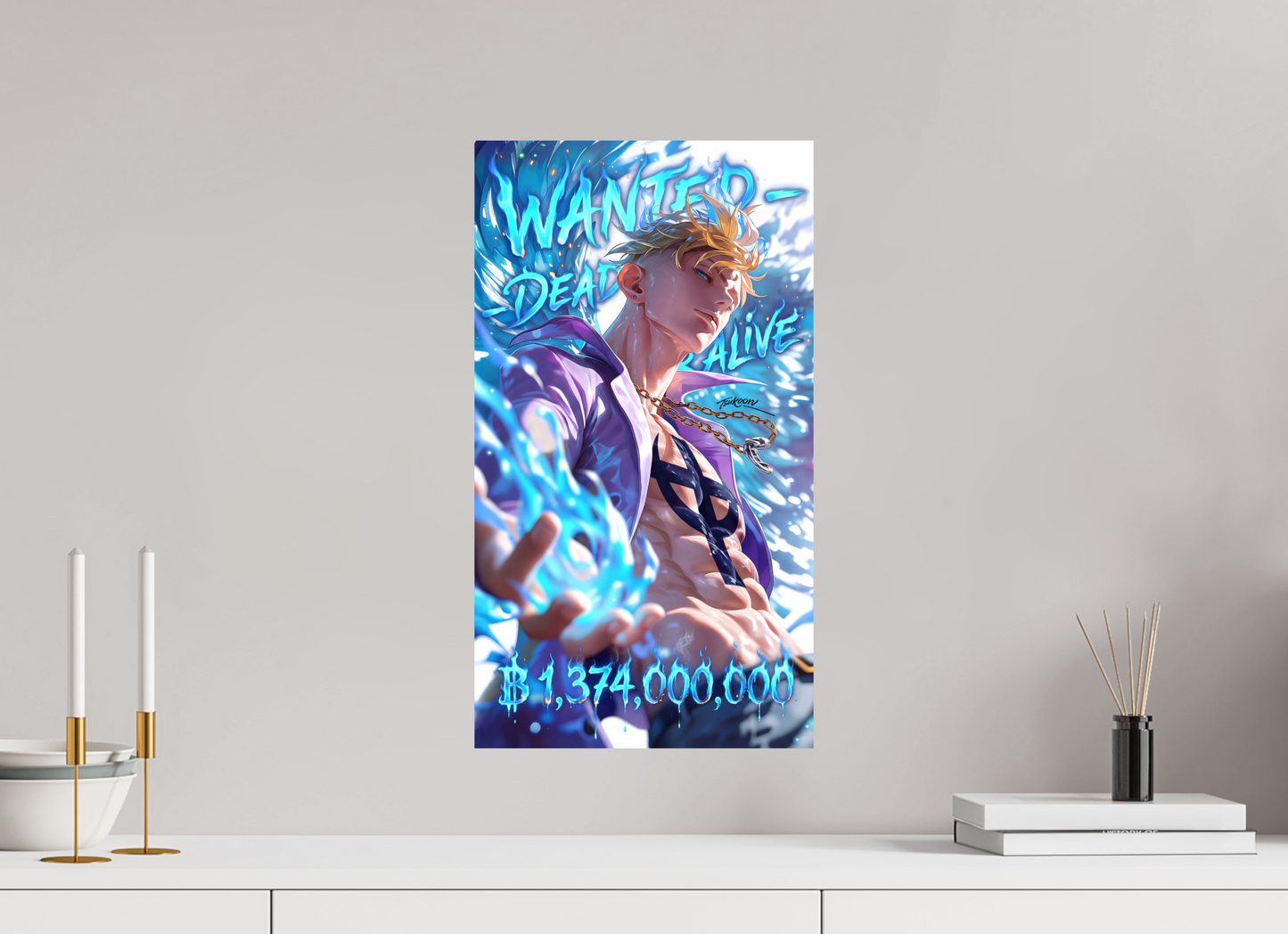 30 x 53,8 cm, PAPER PRINT WANTED - MARCO