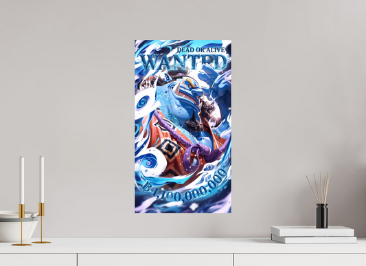 30 x 53,8 cm, PAPER PRINT WANTED - JINBE
