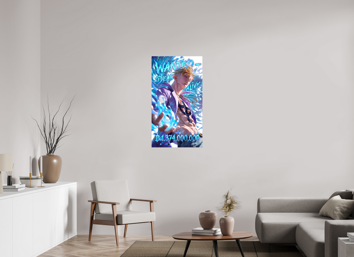 60 x 107,5 cm, PAPER PRINT WANTED - MARCO