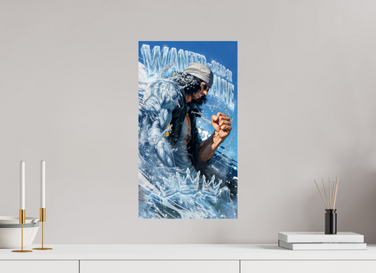 30 x 53,8 cm, PAPER PRINT WANTED - KUZAN 'AOKIJI'