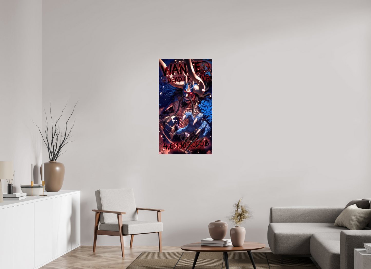 60 x 107,5 cm, PAPER PRINT WANTED - KAIDO