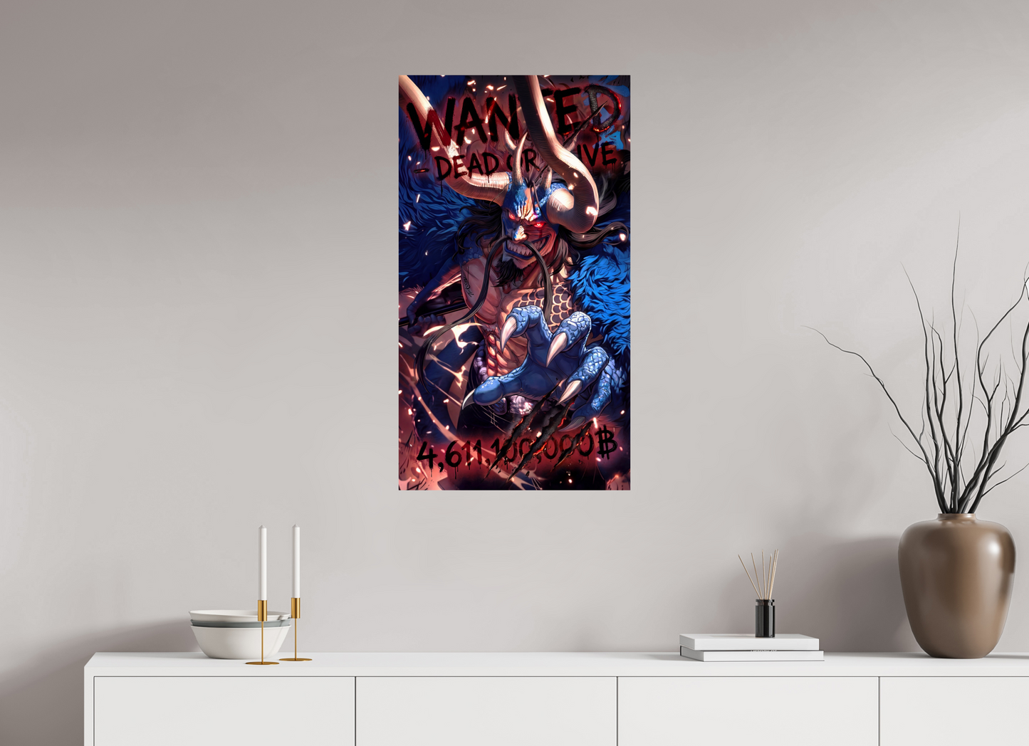 50 x 89,6 cm, PAPER PRINT WANTED - KAIDO