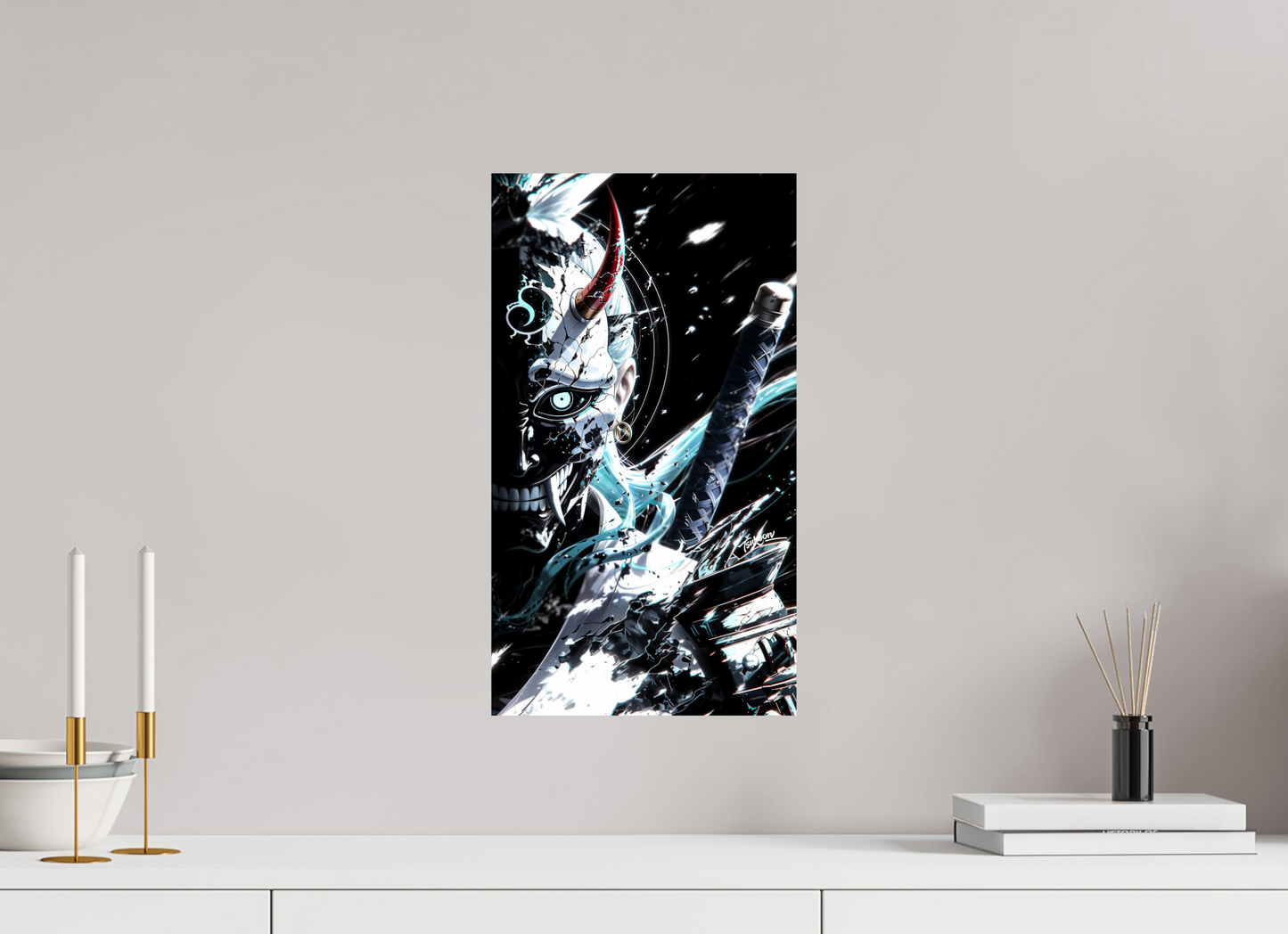 27 x 48 cm, PAPER PRINT MASQUERADE - YAMATO