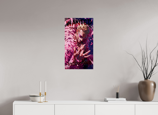 40 x 71,7 cm, PAPER PRINT WANTED - DOFLAMINGO