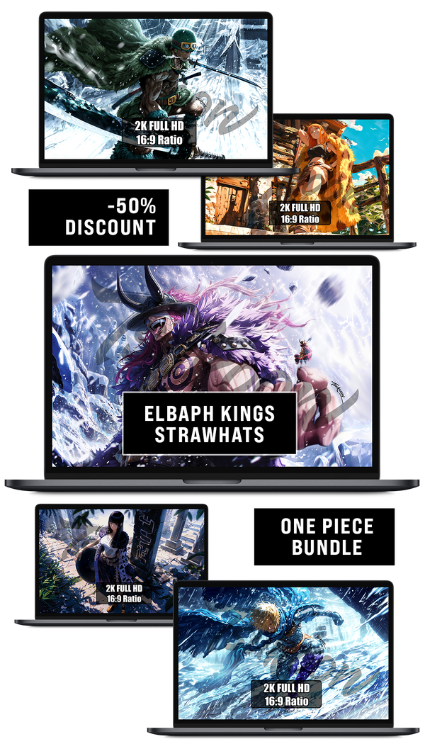 BUNDLE - ELBAPH KINGS STRAWHATS — One Piece — Pack