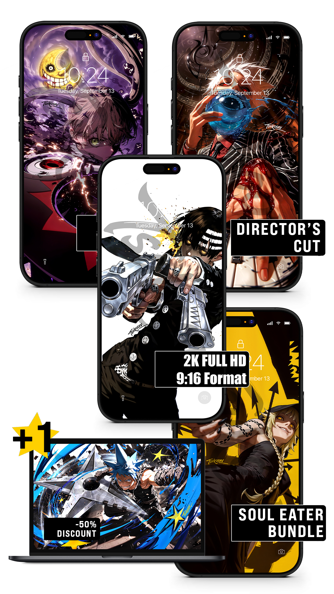 BUNDLE - DIRECTOR’S CUT — Soul Eater — Pack