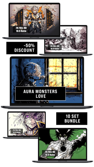 BUNDLE - AURA MONSTERS VOL.3 LOVE — Pack
