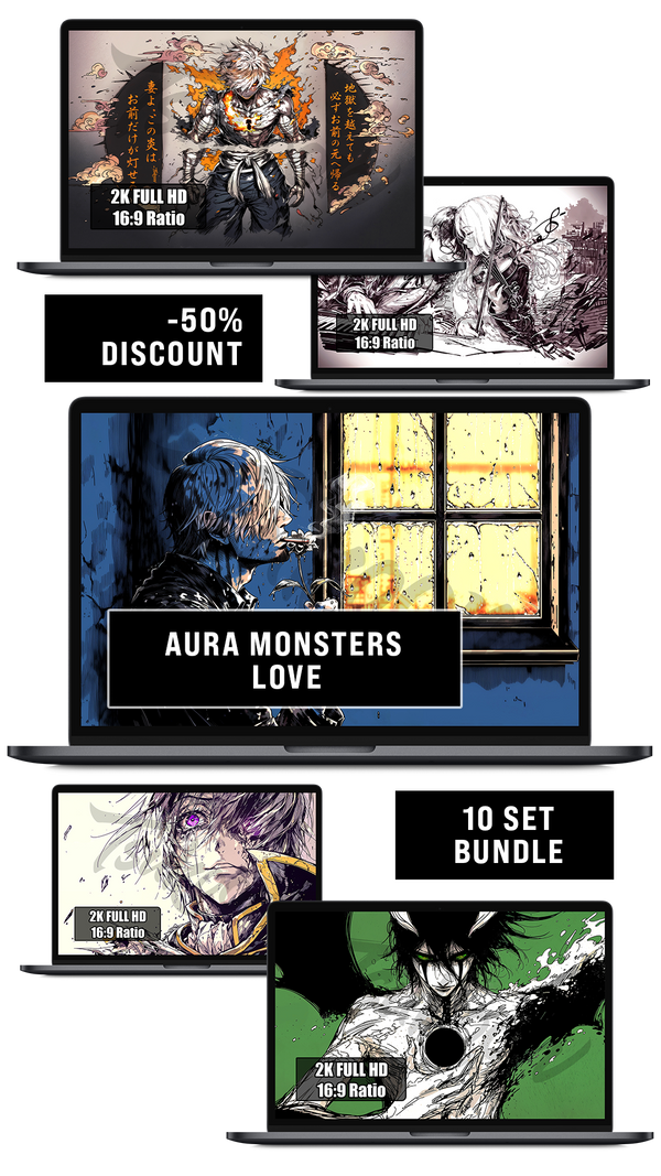 BUNDLE - AURA MONSTERS VOL.3 LOVE — Pack