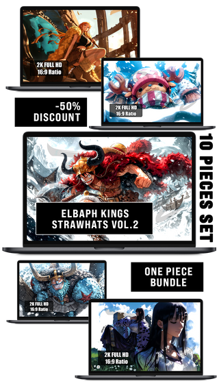 BUNDLE - ELBAPH KINGS STRAWHATS 2 — One Piece — Pack