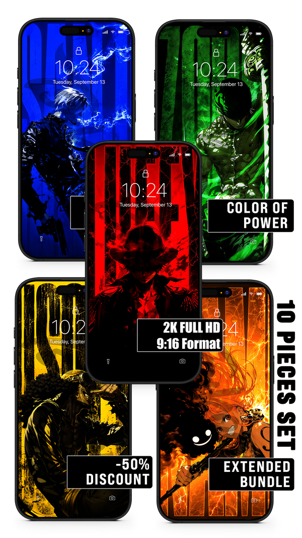 BUNDLE - COLOR OF POWER EXTENDED — One Piece — Pack