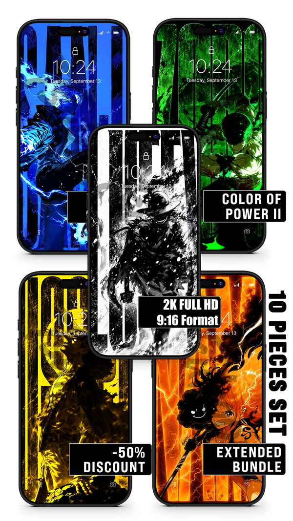 BUNDLE - COLOR OF POWER EXTENDED II — One Piece — Pack
