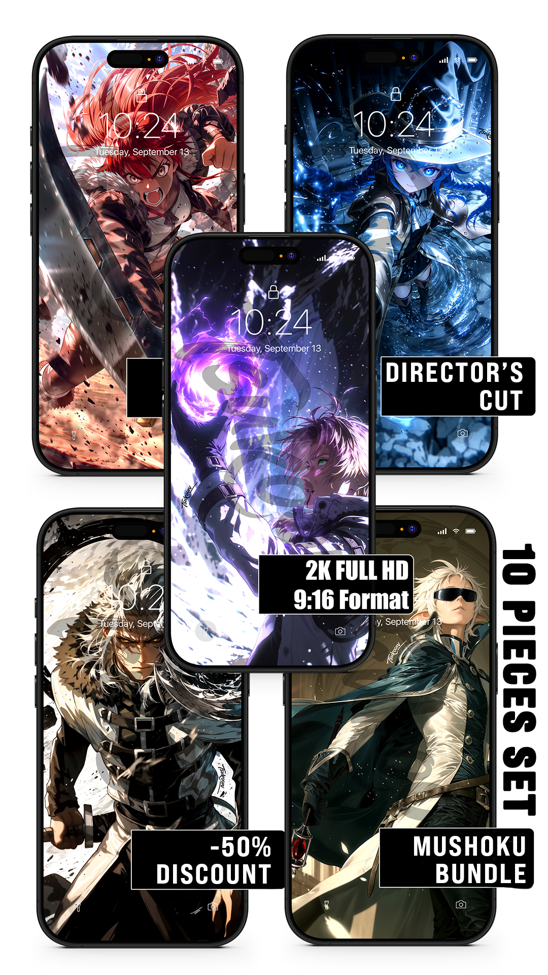 BUNDLE — DIRECTOR’S CUT — MUSHOKU TENSEI — Pack