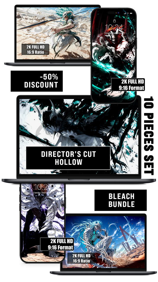 BUNDLE — DIRECTOR'S CUT - BLEACH VOL.1 - HOLLOW — Pack