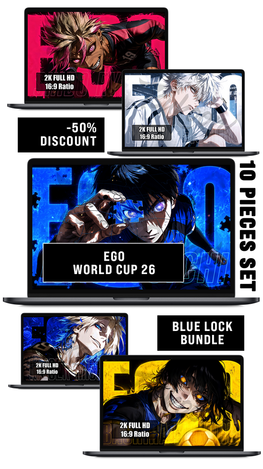 BUNDLE - EGO WORLD CUP 26 — Blue Lock — Pack