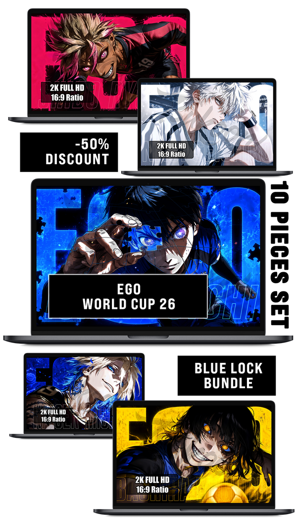 BUNDLE - EGO WORLD CUP 26 — Blue Lock — Pack