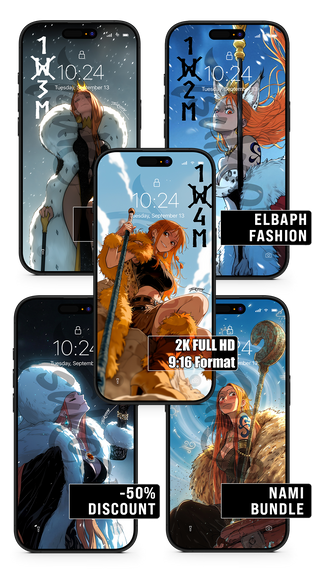 BUNDLE - ELBAPH FASHION - Nami | One Piece — Pack ×5