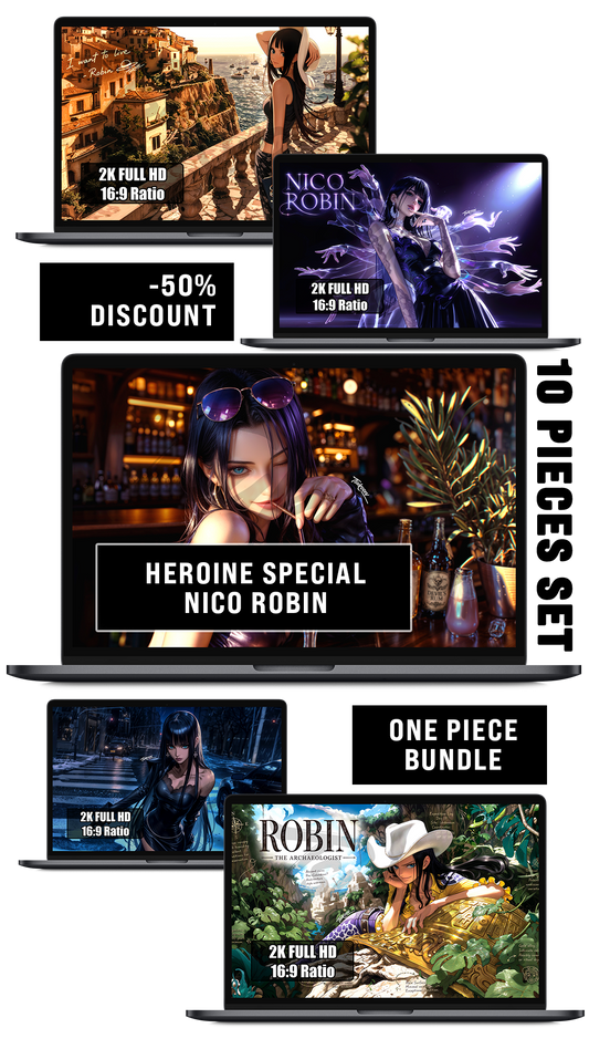 BUNDLE - HEROINE SPECIAL NICO ROBIN — One Piece — Pack