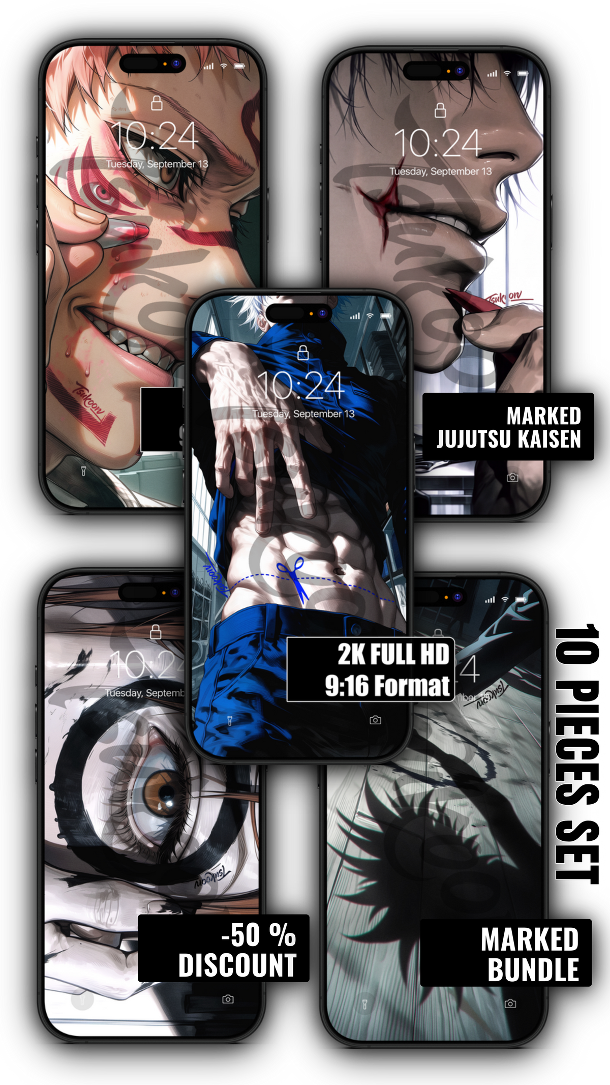 BUNDLE - MARKED — Jujutsu Kaisen — Pack