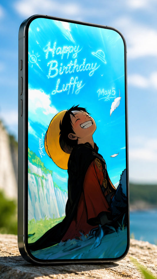 BUNDLE - HAPPY BIRTHDAY LUFFY + PFP & WPP — One Piece - Pack