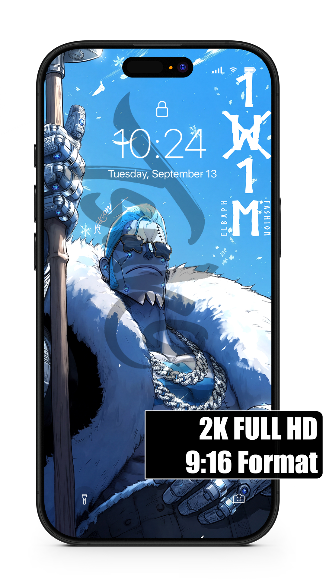BUNDLE - ELBAPH FASHION - Franky | One Piece — Pack ×5