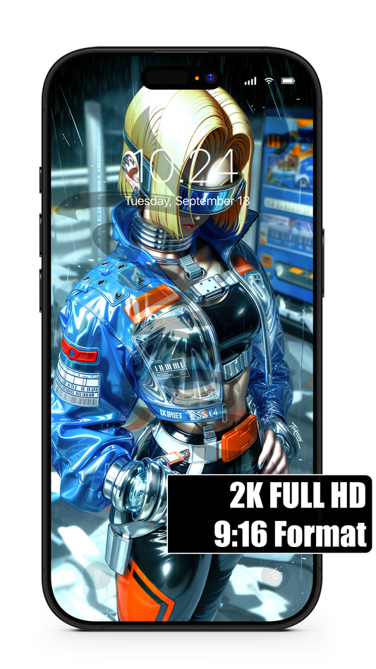 Y2K STREETS - Android 18 | Dragon Ball Z